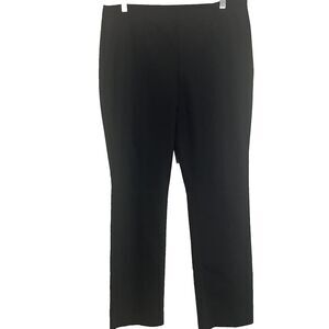 Chico's Women's Side Zip Black Pants Career Business Size 1 / M/8